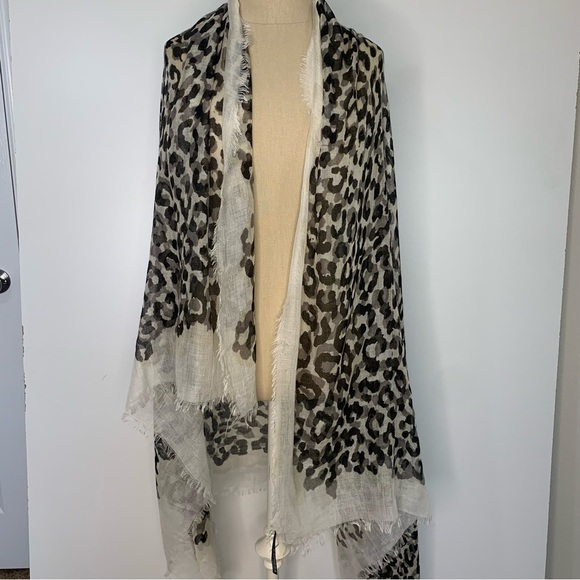 2 H&M knit gold shimmery long pashmina scarf - Picture 5 of 16